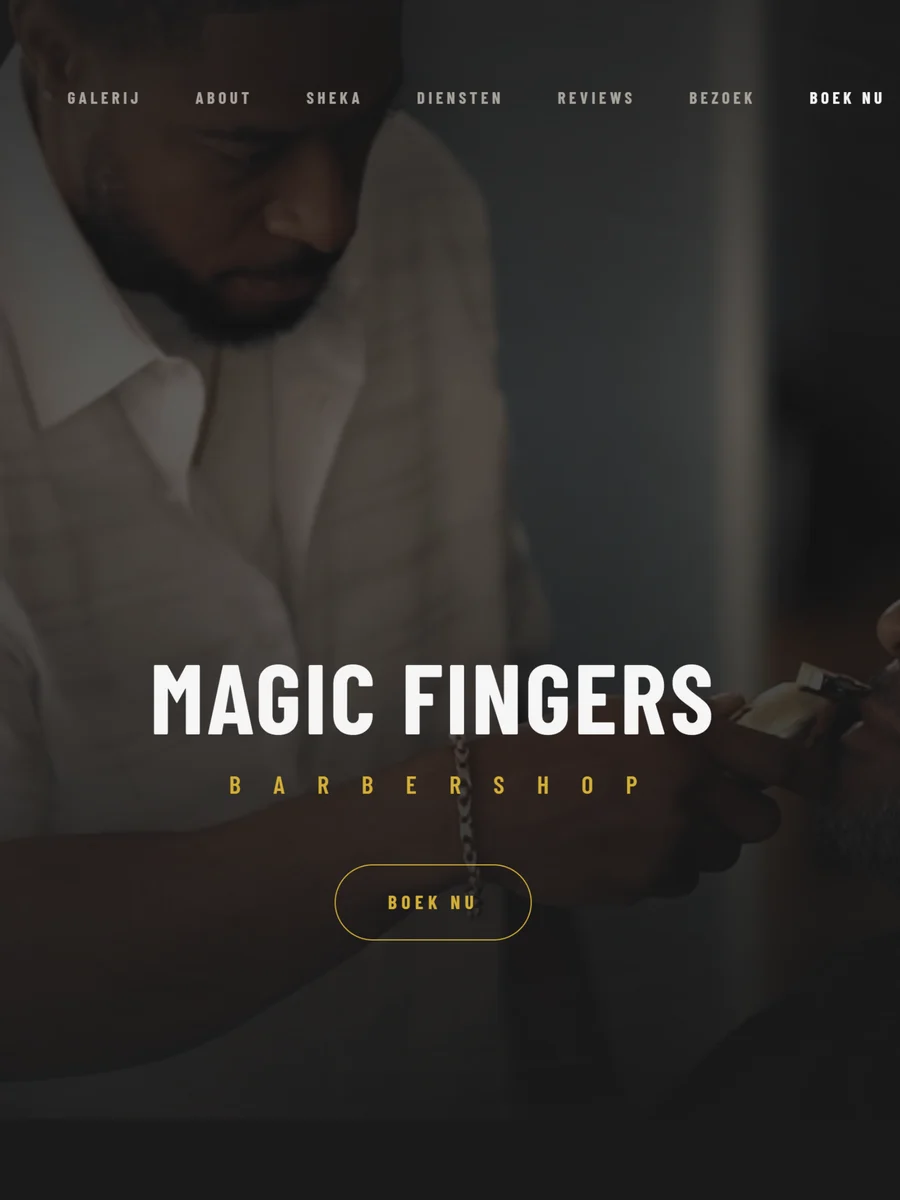 Desktop-Ansicht: Magic Fingers