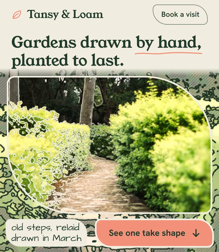 Website-Vorlage: Tansy & Loam
