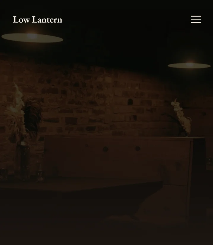 Konzept-Website für eine erfundene Ramen-Bar