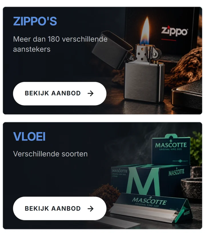 Website von Rokersbenodigdheden auf dem Smartphone